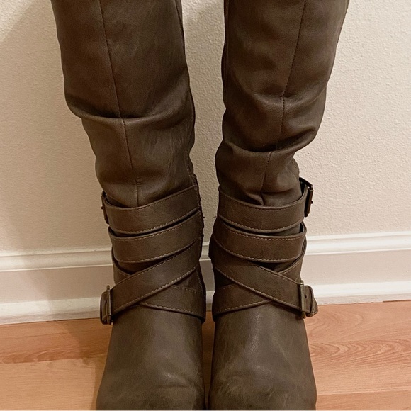 Mossimo Krissy Knee High Heeled Boots - Picture 12 of 13